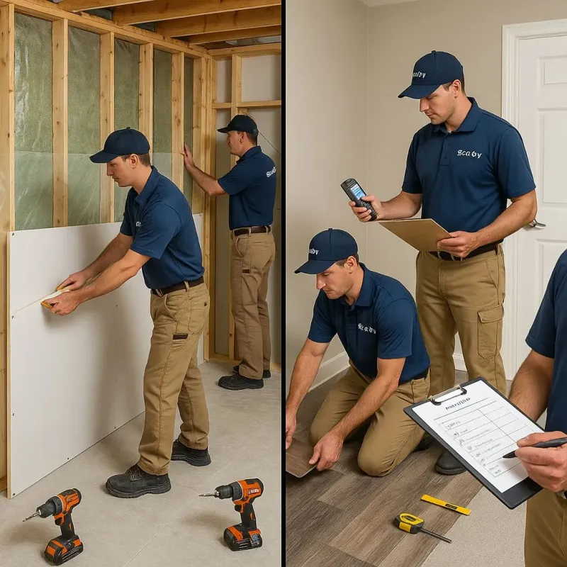 Repairs and Reconstruction process in Greensboro, NC