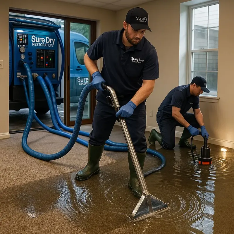 Water Extraction and Removal process in Greensboro, NC